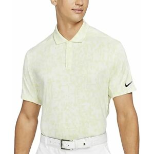 Nike Dri-Fit ADV Tiger Woods Mens Polo Shirt Light Lemon Twist L
