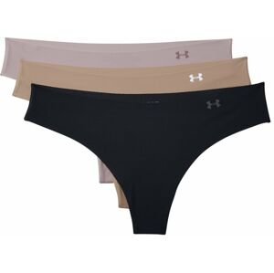 Under Armour Pure Stretch Thong Black/Nude/Dash Pink XS