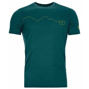 Ortovox Outdoorové tričko 120 Tec Mountain T-Shirt M Dark Pacific L