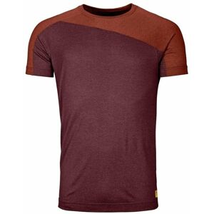 Ortovox Outdoorové tričko 170 Cool Horizontal T-Shirt M Winetasting Blend 2XL
