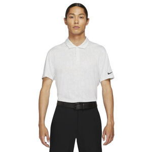 Nike Dri-Fit ADV Tiger Woods Mens Polo Shirt Photon Dust/White L