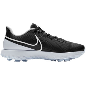 Nike React Infinity Pro Mens Golf Shoes Black/White/Mtlc Platinum US 10,5