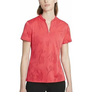 Nike Dri-Fit Victory Floral Womens Polo Shirt Fusion Red/Very Berry/Bright Crimson XS