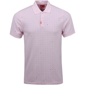 Nike Dot Mens Polo Shirt Pink Foam/Pink Foam L