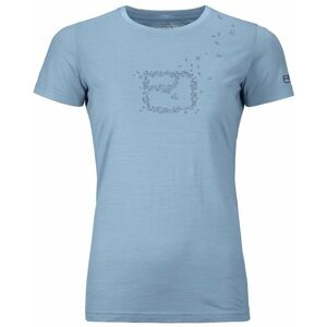 Ortovox Outdoorové tričko 150 Cool Leaves T-Shirt W Light Blue Blend XL
