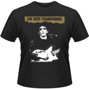Lou Reed Tričko Transformer Čierna L