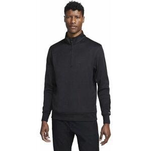 Nike Dri-Fit Player Mens Half-Zip Top Black/Black XL