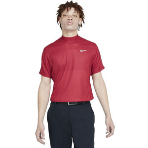 Nike Dri-Fit Tiger Woods Mens Polo Shirt Team Red/Gym Red/White L