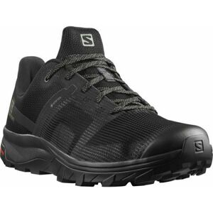 Salomon Pánske outdoorové topánky OUTline Prism GTX Black/Black/Castor Grey 44 2/3