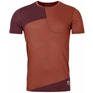 Ortovox Outdoorové tričko 120 Tec T-Shirt M Clay Orange 2XL
