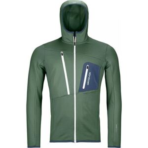 Ortovox Outdoorová mikina Fleece Grid M Green Forest S