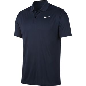 Nike Dri-Fit Victory Mens Polo Shirt Obsidian/White S