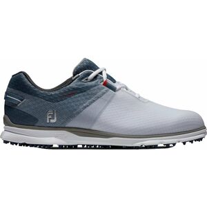 Footjoy Pro SL Sport Mens Golf Shoes White/ Blue Fog/Navy US 9,5