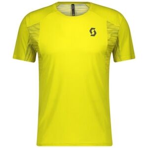 Scott Shirt Trail Run Sulphur Yellow-Smoked Green XL