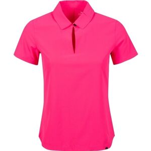 Nike Flex UV ACE Womens Polo Shirt Hyper Pink/White XS