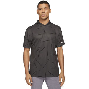 Nike Dri-Fit Tiger Woods Mens Polo Shirt Dk Smoke Grey/Black XL