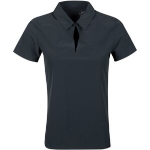 Nike Flex UV ACE Womens Polo Shirt Black/White L