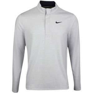 Nike Dri-Fit Victory 1/2 Zip Mens Sweater Sky Grey/Gridiron/Black M