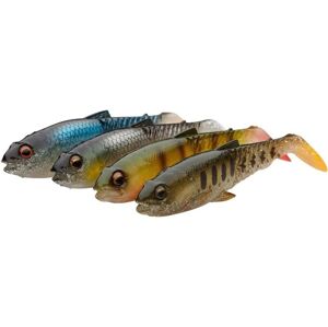 Savage Gear Craft Cannibal Paddletail Mix Roach, Green Silver, Perch, Olive Silver Smolt 12,5 cm 20 g