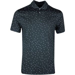 Nike Dri-Fit Vapor Print Mens Polo Shirt Black/Black XL