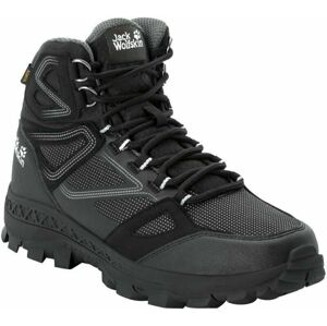 Jack Wolfskin Downhill Texapore Mid W Black/Grey 39,5 Dámske outdoorové topánky