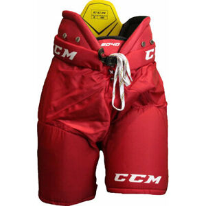 CCM Hokejové nohavice Tacks 9040 SR Červená L