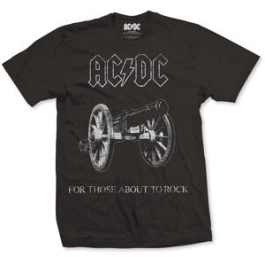 AC/DC Tričko About To Rock Unisex Black S