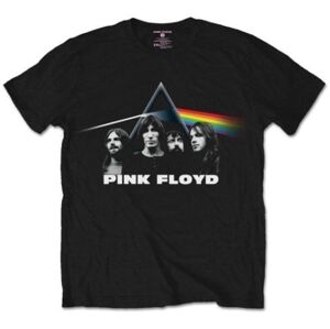 Pink Floyd Tričko DSOTM Band & Prism Muži Black S