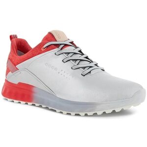 Ecco S-Three Womens Golf Shoes White/Hibiscus 40