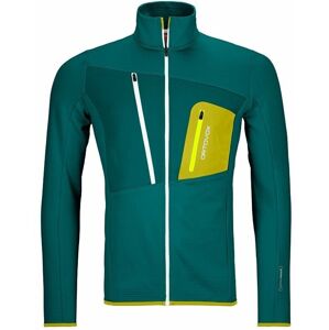 Ortovox Outdoorová bunda Fleece Grid Jacket M Pacific Green S