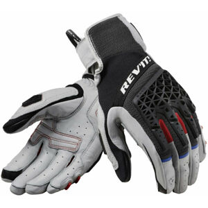 Rev'it! Gloves Sand 4 Light Grey/Black 4XL Rukavice